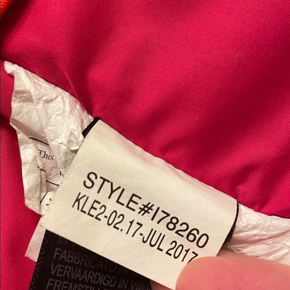 Marmot red ski winter jacket size Large